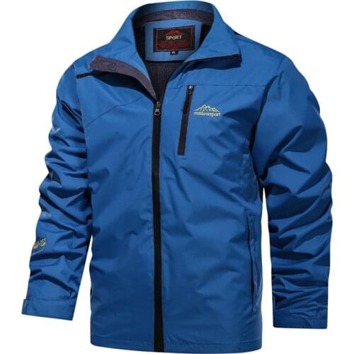 Men Waterproof Windbreaker Jackets Military Hooded Water Proof Wind Breaker Casual Outdoor Coat Male Clothing Autumn Jackets