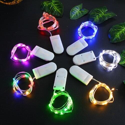1PCS Waterproof Copper Mini Fairy String Light 1M 10LEDs Warm White Decoration Lamp Christmas Lights Home Wedding Decor