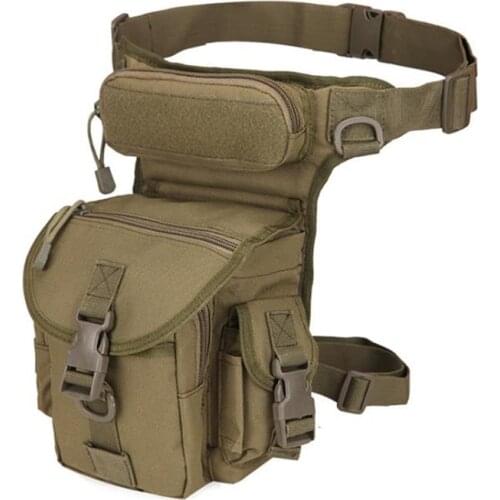 Military Tactical Waist Packs Fanny Thigh Pack Hunting Bag Waist Pack Motorcycle Riding Men Military Drop Leg Bag