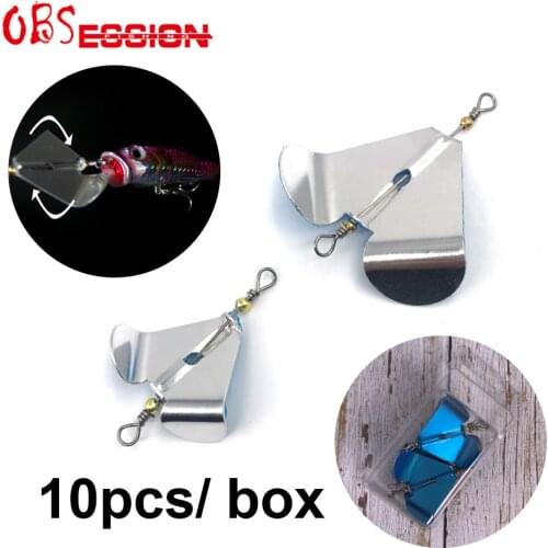 Rotating sequins Blade Fly Fishing Hard Metal Spinner Bait Spoon Fishing Wobblers Tackle Fishing Sequins VIB Propeller Jigs Lure