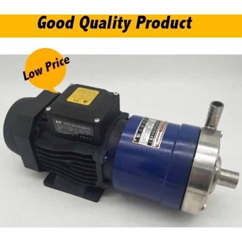 20CQ-12 Magnetic Drive Circulation Water Pump Stainless Steel Chemical Industry Pump 220V Centrifugal Pump