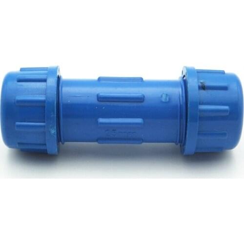 40mm ID PVC Union Pipe Fitting Straight Adapter Reducer Water Quick Connector For Garden Irrigation System
