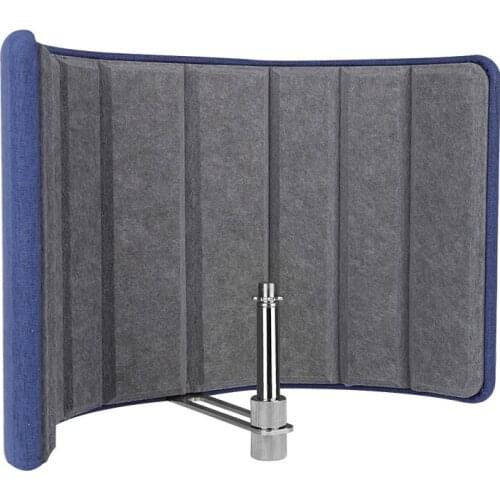 Alctron VB660 mic acoustic screen isolates the noise, four layer absorption material