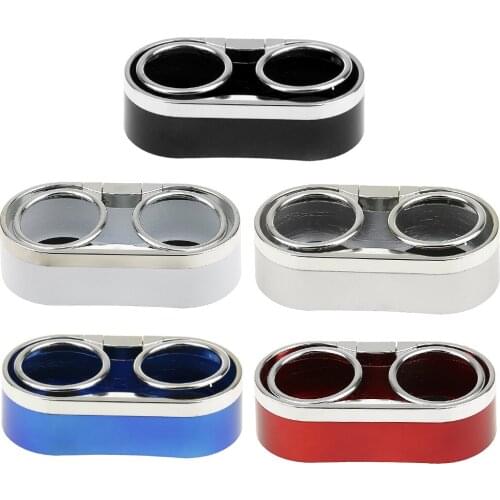 Car Auto Universal Drink Bottle Dual Cup Beverage Can Holder Stand Organizers Durable Fit for Drink Diameter up to 5cm/1.97 Inch