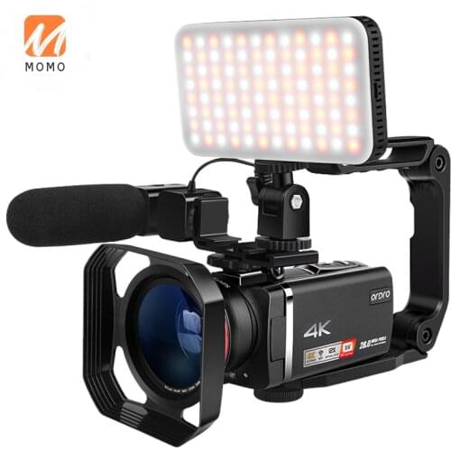 4K Camera Ultra HD Digital Live Broadcast Home Professional Camcorder Vlog Small Video Travel Conference