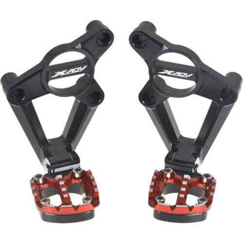 For HONDA X-ADV XADV X ADV 750 2017-2018 Motorcycle accessories Folding Rear Foot Pegs Footrest Passenger
