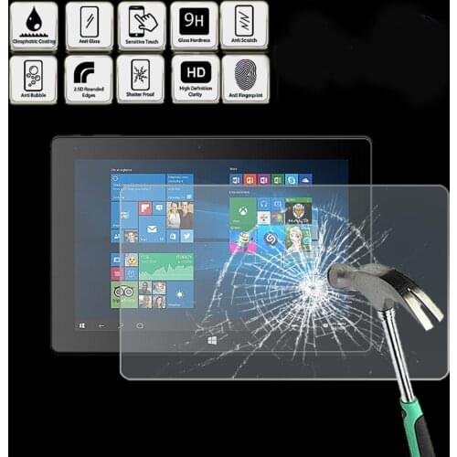 For Linx 10V32 10 Inch - Tablet Tempered Glass Screen Protector Cover HD Quality Screen Film Protector Guard Cover