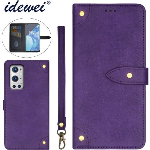 Applicable to OnePlus 9 Pro mobile phone case fold bracket function protection leather case phone case funda capa co