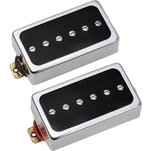 P90 Electric Guitar Pickup Humbucker Size Single Coil Pickup Neck and Bridge Guitar Parts and Accessories