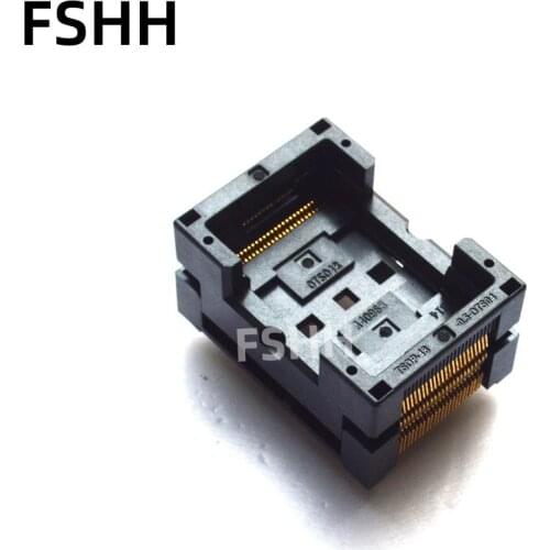 Press TSOP48-0.5 Open Top Burn in Socket IC Test Socket Standard TSOP48 Programmer Adapter Same pin as IC354