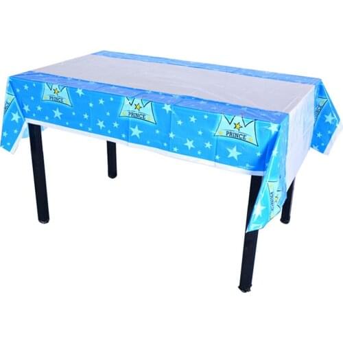 Disposable Rectangular Tablecloth For Birthday Party Decoration Outdoor Picnic