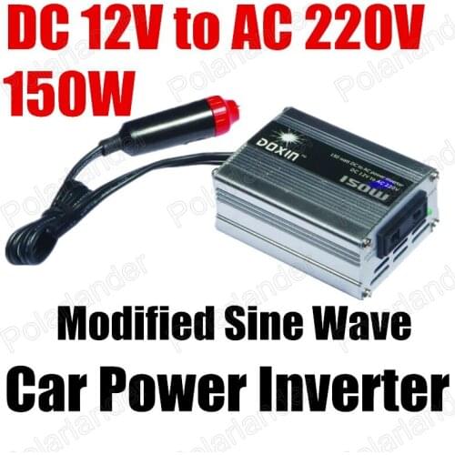 Wholesale voltage transformer modifier sine wave 12V DC to AC 220V Car Auto Power Inverter Converter Adapter 150W