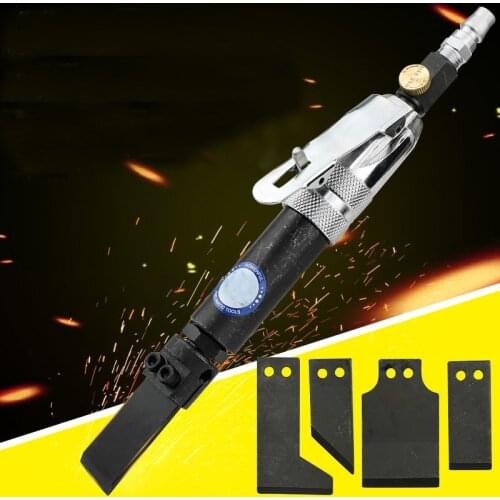 Pneumatic Air scraper kit, mini air knife shovel chisel, welding deburring rust removing tool, Car Glue Rubber pad Removing Set