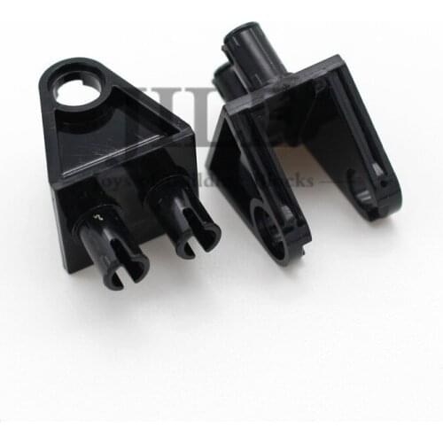 Moc Technology Steering Arm with Pins 32069 DIY Creative Educational Building Bricks Block Bulk Compatible Assembles Parts Toys