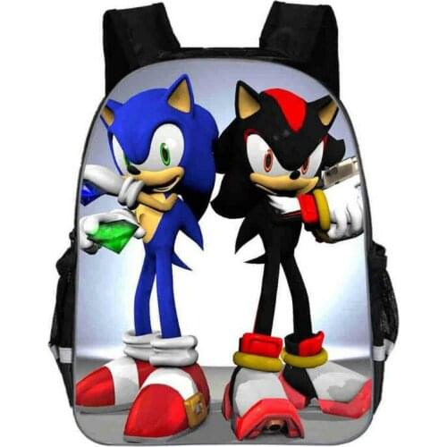 13 Inch Mario Bros Backpack Children Cartoon Backpacks Boys Girls SchoolBag For Kindergarten Daily Backpack Kids BookBag