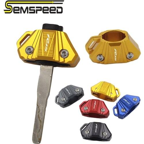 SEMSPEED 1PCS Motorcycle Replacement Keys Uncut Blade Blank Key For Yamaha R15 V3 India Version YZF-15 LC150 Y15ZR Accessories