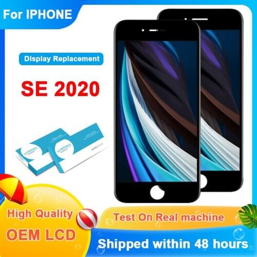 TFT / OEM LCD Replacement For iPhone SE 2020 LCD Display Touch Screen Digitizer Assembly A2275 A2296 A2298 Repair Parts