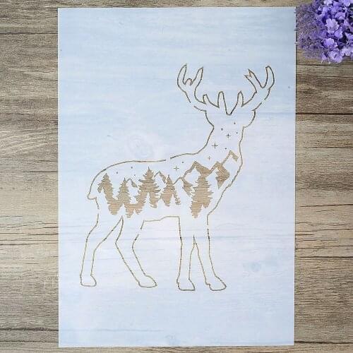 A4 A3 A2 Size DIY Craft Layering Stencil For Wall Painting Scrapbooking Stamping Stamp Album Decorative Embossing Paper Card