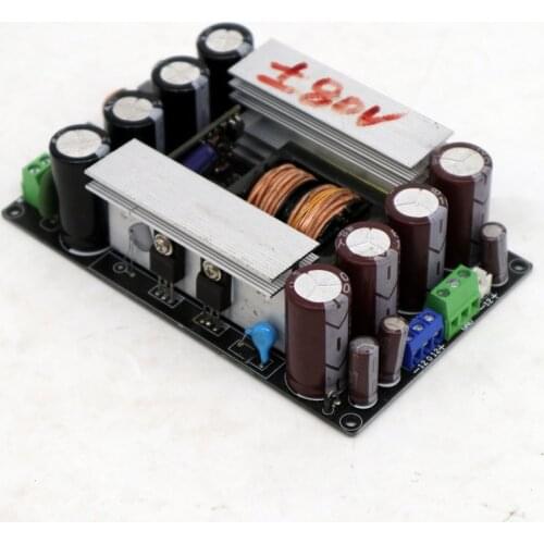 1000W Double Voltage outputs 50v 60V 80v LLC IRFP4227 IRS2092S amplifier switching power supply board instead audio transformer