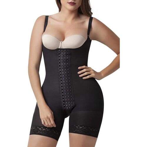 Women Open Bust Skims Bodysuit Underwear Postpartum Tummy Control Fajas Colombianas Shapewear Reductoras Y Modeladoras Mujer