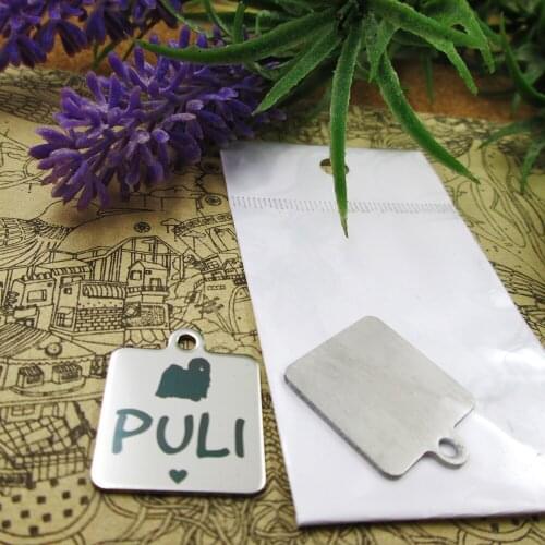 20pcs--"Puli"stainless steel charms more style for choosing DIY Charms pendants for necklace