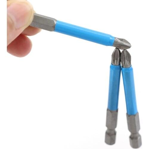 5PCS/1PC Phillips ph2 Screwdriver Bit Set Screw Driver Bits Precision Impact Magnetic Screwdrivers Anti Slip Electric Hex Shank