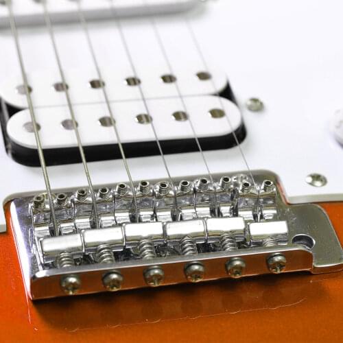 6Pcs Roller Tremolo Bridge Saddles System Replacement for Strat Stratocaster Tele Telecaster Electric Guitar
