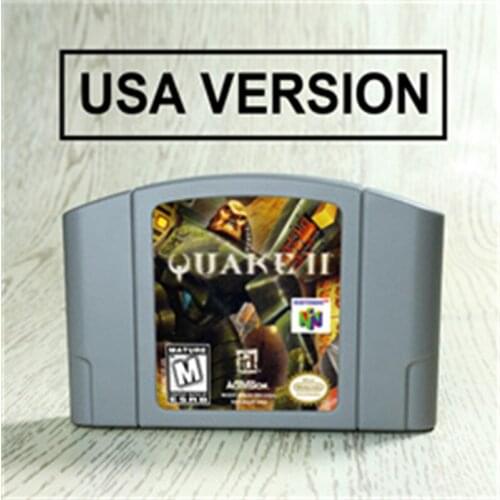 Quake II For 64 Bit Game Cartridge USA Version NTSC Format