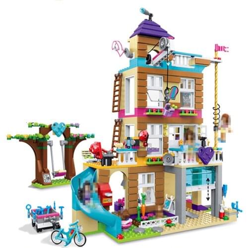 868 pieces Girls Party Building Blocks Compatible Friend Figures Friendship Educational House Toy Bricks Blocks for Girl Kids