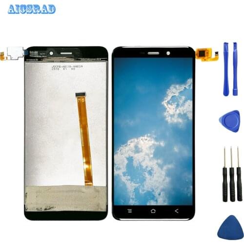 AICSRAD original lcd For Blackview A10 LCD display and Touch Screen Assembly perfect repair part Good quality A 10 +Tools