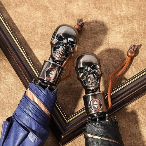 Automatic Umbrella Self-opening and Self-collecting Mens Folding Large Double Oversized Boys Handsome Sunny Rain