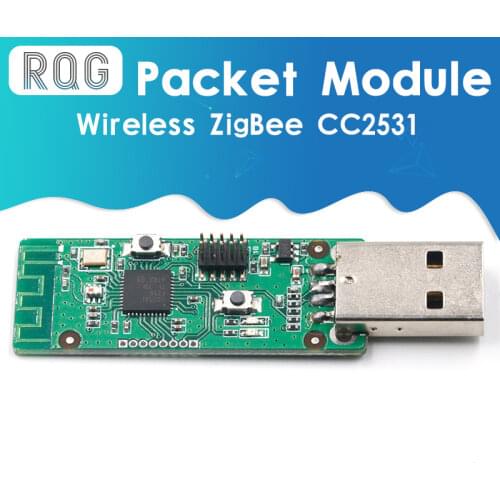 Wireless Zigbee CC2531 Sniffer Bare Board Packet Protocol Analyzer Module USB Interface Dongle Capture Packet Module