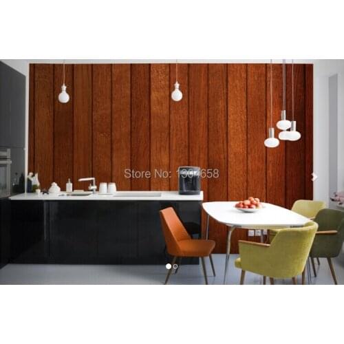Free shipping to customize Varnished Wood Texture Mural Wallpaper large mural TV bedroom sofa background wallpaper