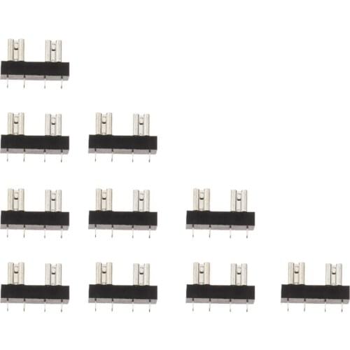 32V PCB Board Blade Fuse Holder for Automaotive Boat - 16 Gauge Inline Universal Fit 10pcs