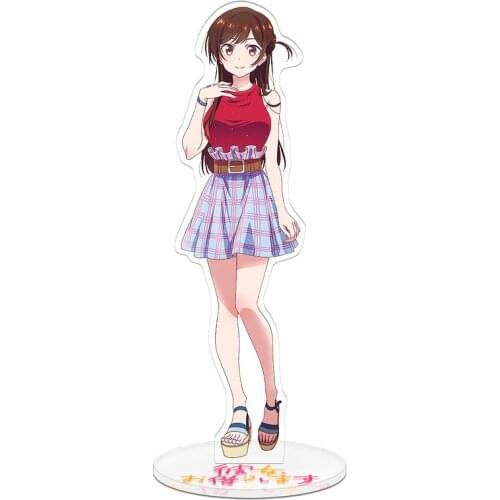 Anime Rent a Girlfriend Acrylic Stand Model Doll Kanojo Okarishimasu Kanokari Chizuru Kazuya Sumi Mami Ruka Figure Toy 20cm