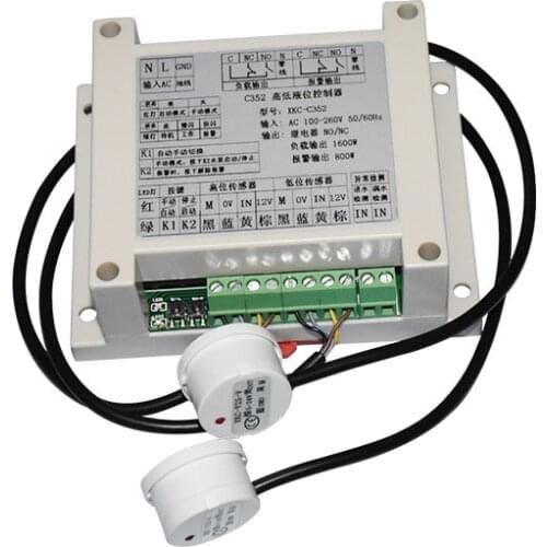 AC 100V-220V Liquid Level Intelligent Detector Non-contact Sensor Module Automatic Control Water Level Sensor Detection Tool