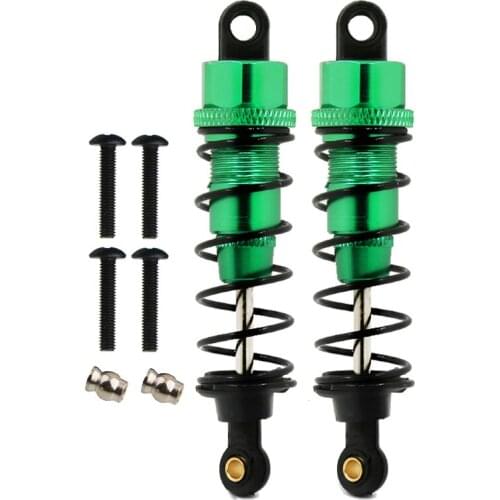 2 PCS Aluminum Adjustable Oil Shock Absorber Damper 75/80/90MM FOR 1:10 1/10 RC Axial SCX10 D90 Tamiya CC01