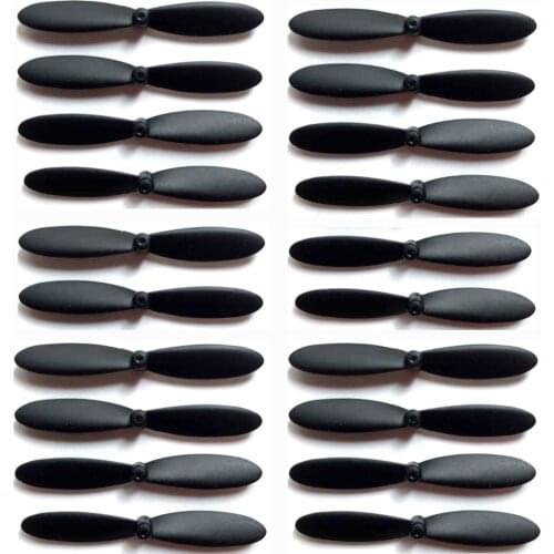 20pcs propeller blade wings props for S66 FPV MINI HD RC UAV Quadrocopter Spare Parts Accessories