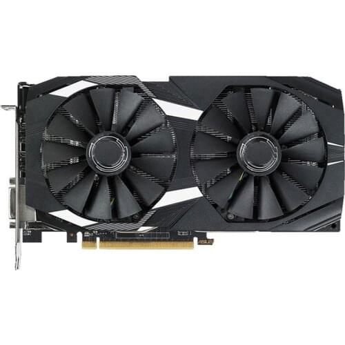 4-pin Graphics Card Cooling Fan Video Card Cooler for ASUS DUAL-RX580-8G 13 Leaves/Dual Fan Version Repair Parts