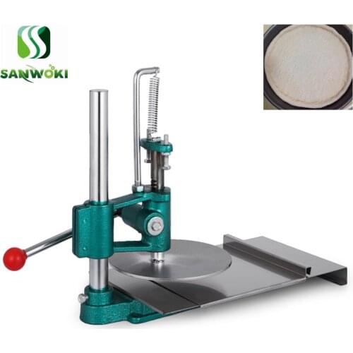 Tortilla maker wheat flour dough press machine pizza making machine Chinese wheat bread pressing machine pastry press machine