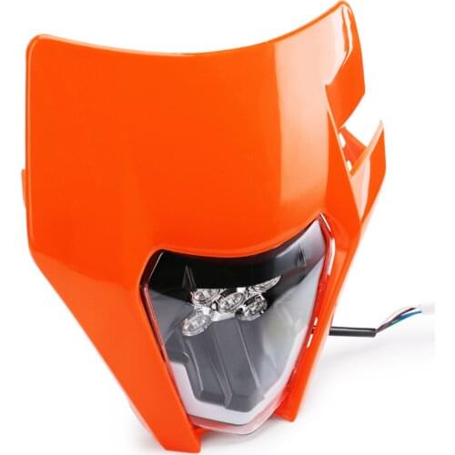 12V 3OW 6000K Motorcycle LED Headlight Headlamp Fairing Day Running Light Turn Signal for K-TM Motorcycle Dirt Pit Bike
