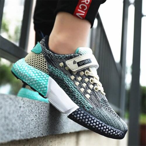 2021 New Children Mesh Shoes Boys Fashion Sneakers Girls Sport Running Shoes Kids Breathable Casual Lightweight Outdoor Trainers