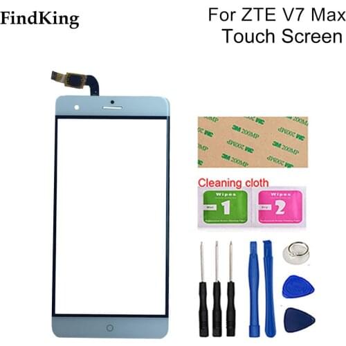 5.5'' Touch Screen For ZTE Blade V7 Max BV0710 Touch Screen Digitizer Front Glass Touch Panel Sensor Tools