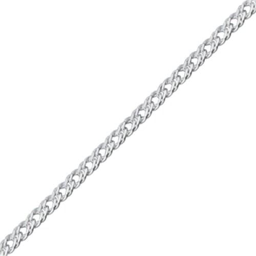 Silverlina Silver 40 Micron Rombo Chain Necklace