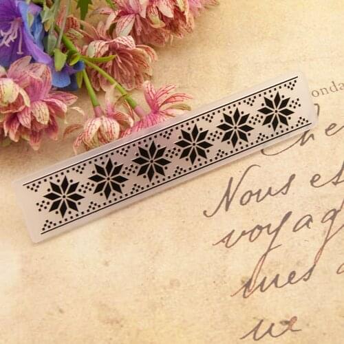 Scrapbook Christmas Ring Bells DIY Paper Cutting Dies Scrapbooking Plastic Embossing Folder Em221