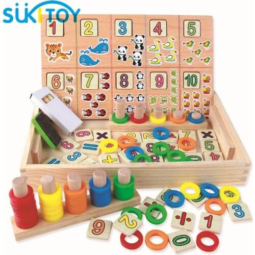 Montessori Wooden Math Kids Toys For Preschool Children Including Black Board Oyuncak Brinquedos Juguetes Brinquedo Oyuncaklar59