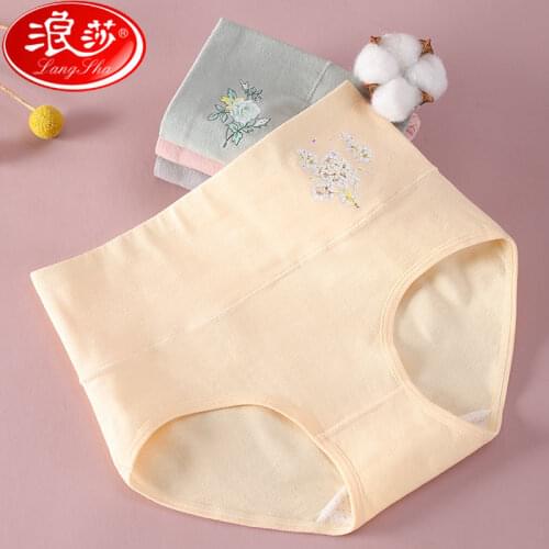 High Waist Panties Women 100%Cotton Body Shaper Slimming Underwear Fashion Seamless Briefs Sexy Comfort Female Lingerie L XXL