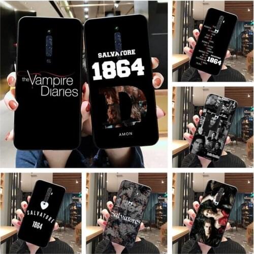 Vampires Stefan Damon Salvatore Diaries Phone Case For Oppo A5 A9 2020 Reno2 z Renoace 3pro A73S A71 F11