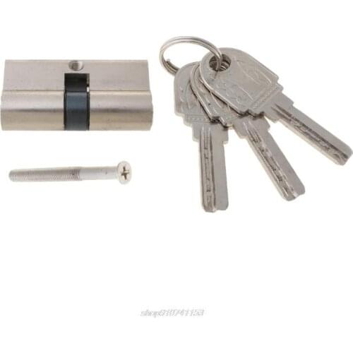 Double Open Lock Door Window Security 60 70 80 90mm Cylinder Key Anti-Theft Entrance Brass Door Lock Lengthened S03 21 Dropship