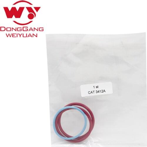 6pcs/lot Common rail diesel fuel injection spare part, repair kit CAT3412A, O seal ring CAT3412A, suit for CAT engine/injector